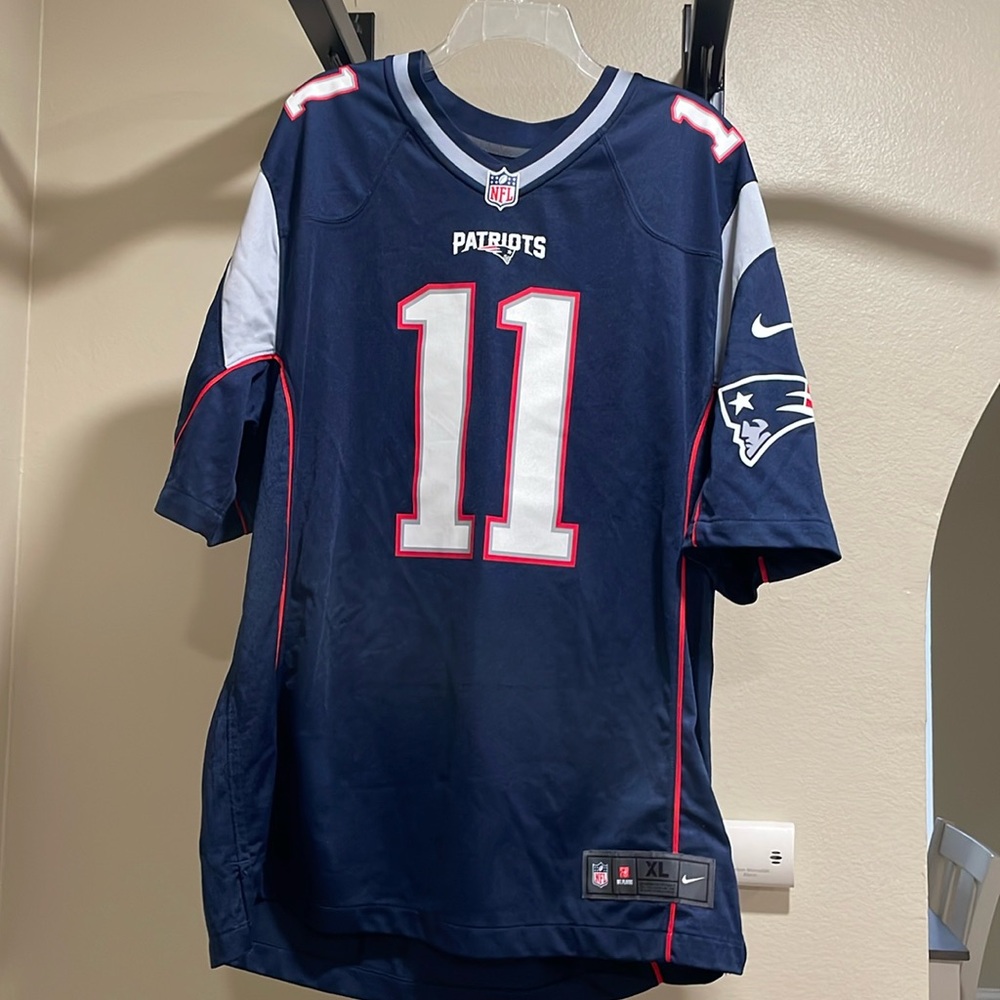 Julian Edelman New England Patriots #11 NFL Nike jersey